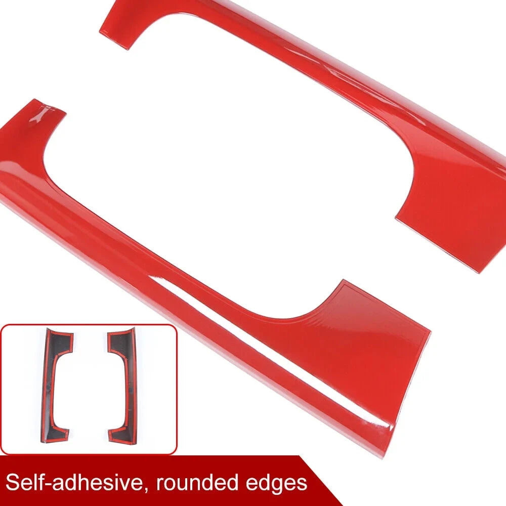 Holder Decor Trim Red Cup Teledu Side Cover Panel Front