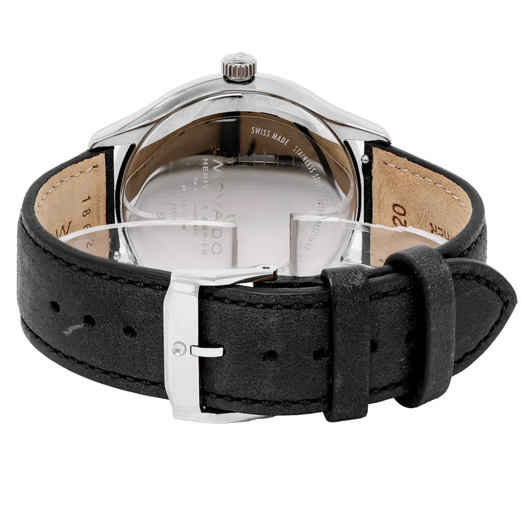 Dial 3650156 Heritage Watch Men's Green Quartz Movado