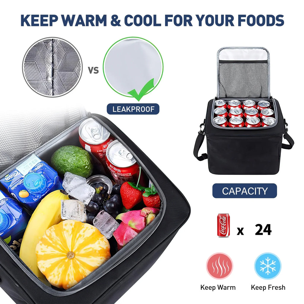 Compartment Trunk Car 4 Box Storage 1 SUV Collapsible Organizer, in with Trunk Car Bag Storage for Truck Cooler Insulated Multi Leakproof
