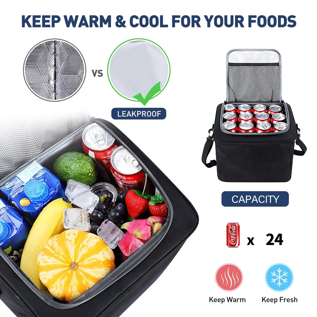Compartment Trunk Car 4 Box Storage 1 SUV Collapsible Organizer, in with Trunk Car Bag Storage for Truck Cooler Insulated Multi Leakproof